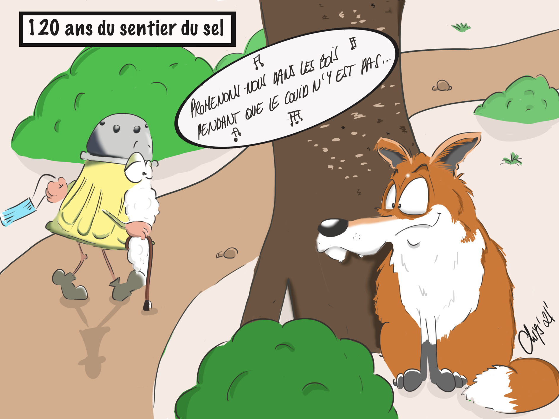 Sentier du sel