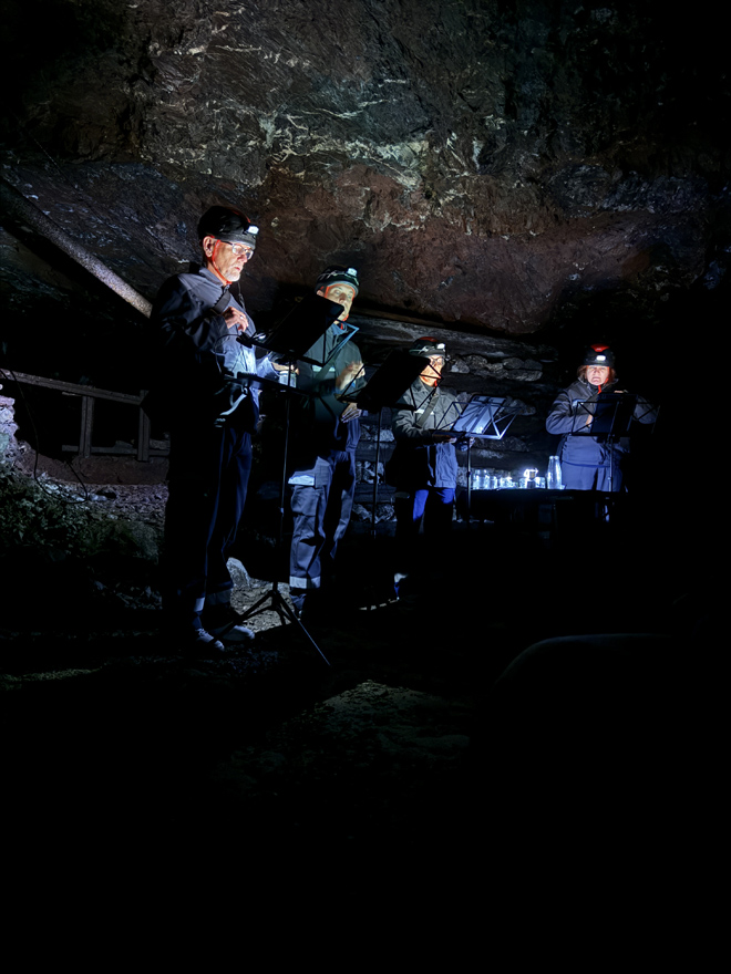 Musique des Mines : une expérience sonore unique au cœur de la montagne salée