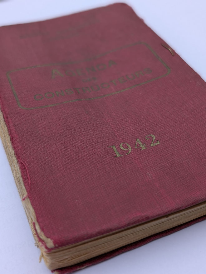 L’agenda 1942 de Guerino est un précieux témoin historique