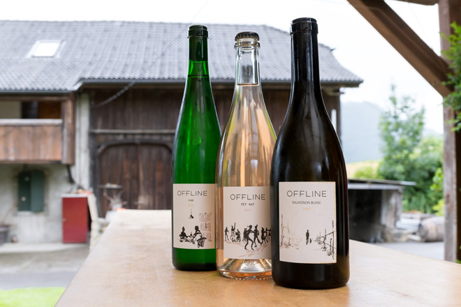 La marque OFFLINE d’Emanuel Marsicovetere et Ena Gloor s’ajoute à la gamme du Domaine Luissalet